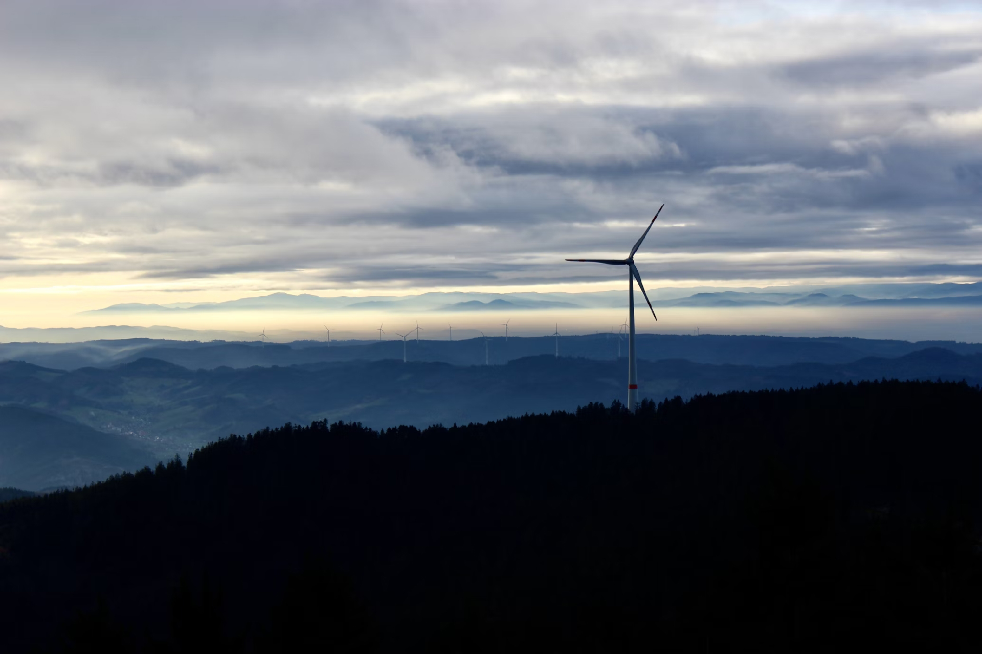 Blick über das Kinzigtal bei Oberharmersbach